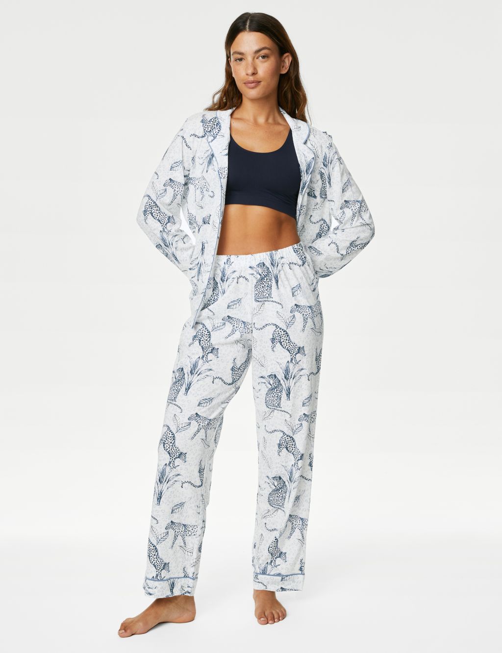 Leopard Print Pyjama Set image 1