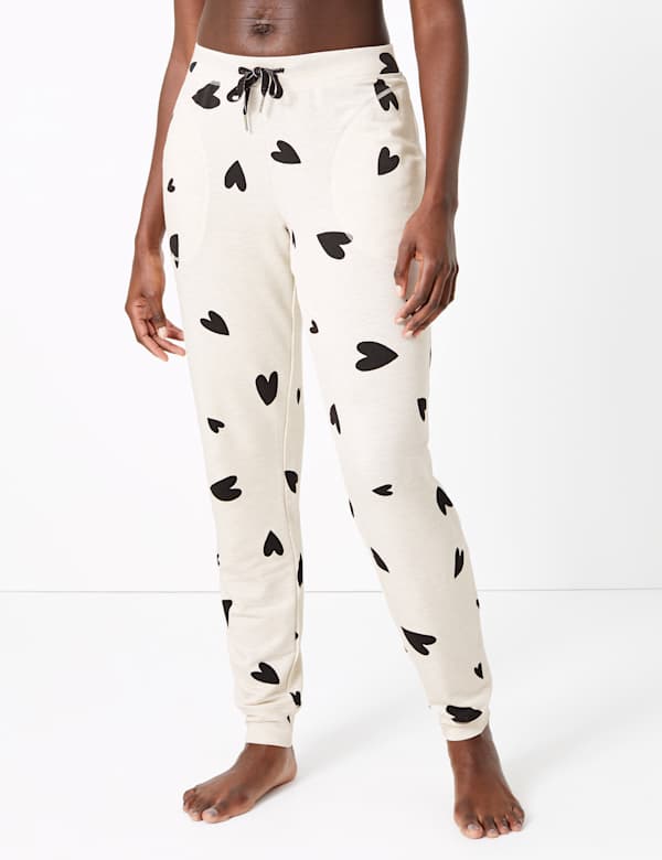 Flexifit™ Heart Print Lounge Bottoms