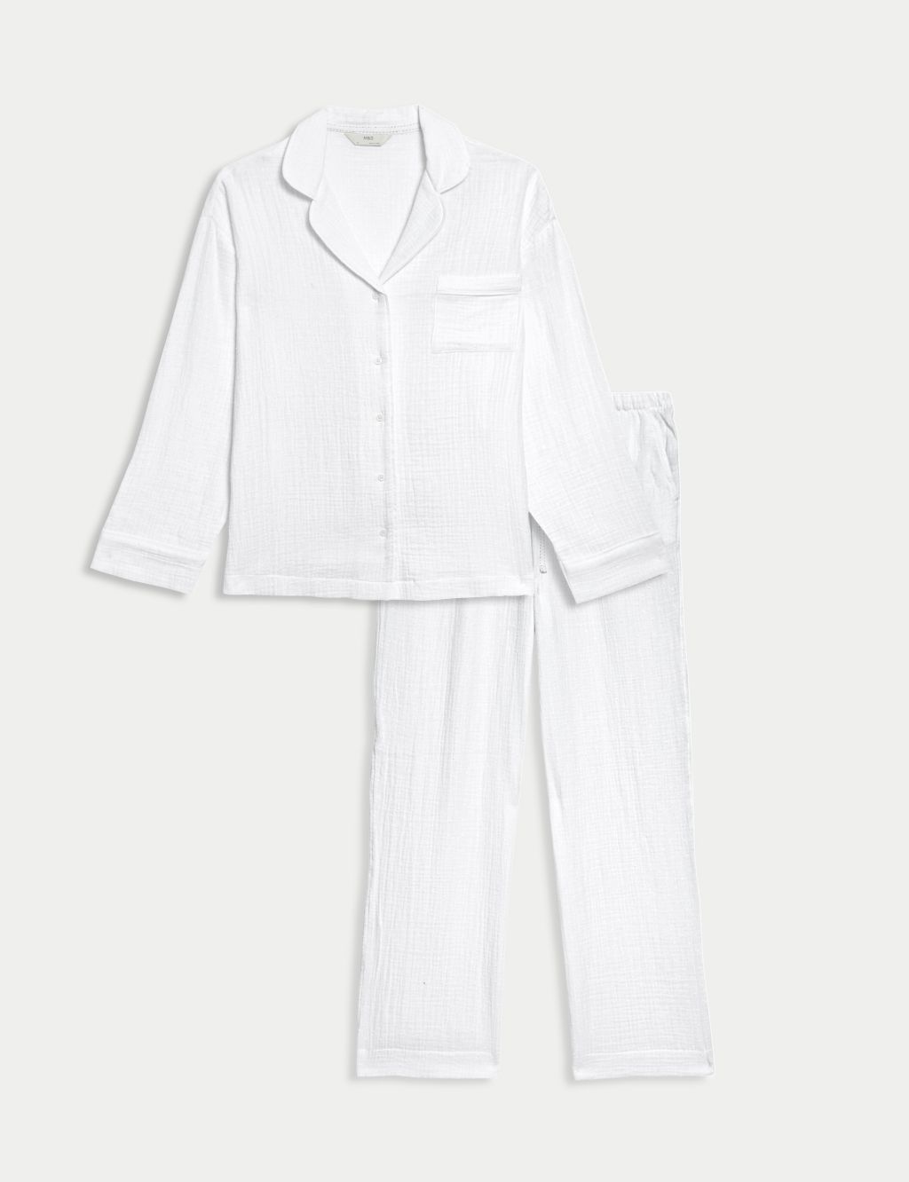 Pure Cotton Revere Pyjama Set