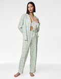 Cool Comfort™-pyjamaset van katoen-modal met print
