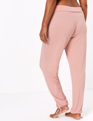 Drawstring Hem Lounge Bottoms
