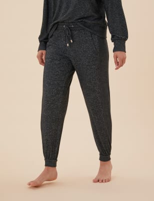 Plush-Knit Lounge Joggers for Women