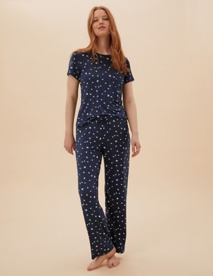  Pyjama à imprimé étoiles - Navy Mix