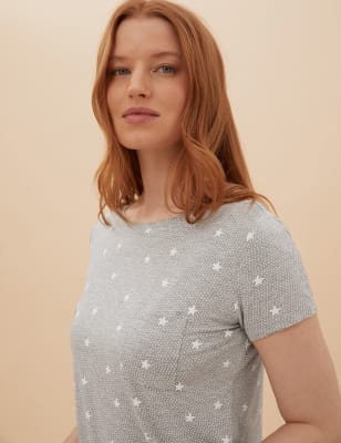 Star Print Pyjama Set