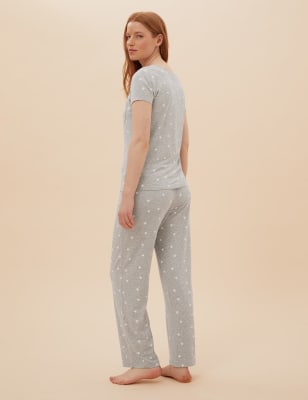 Star Print Pyjama Set