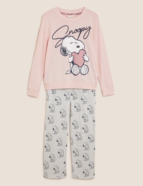 Cotton Snoopy Pyjama Set M S Collection M S