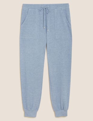 

Womens M&S Collection Flexifit™ Lounge Cuff Joggers - Blue Marl, Blue Marl