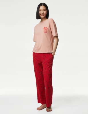 M&s women's pyjama sets hot sale