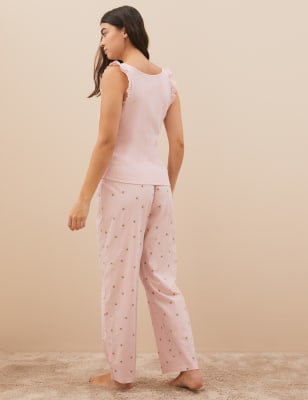 M and s womens best sale pyjama bottoms