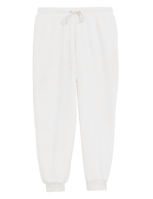 

Womens M&S Collection Fleece Lounge Joggers - Ivory, Ivory