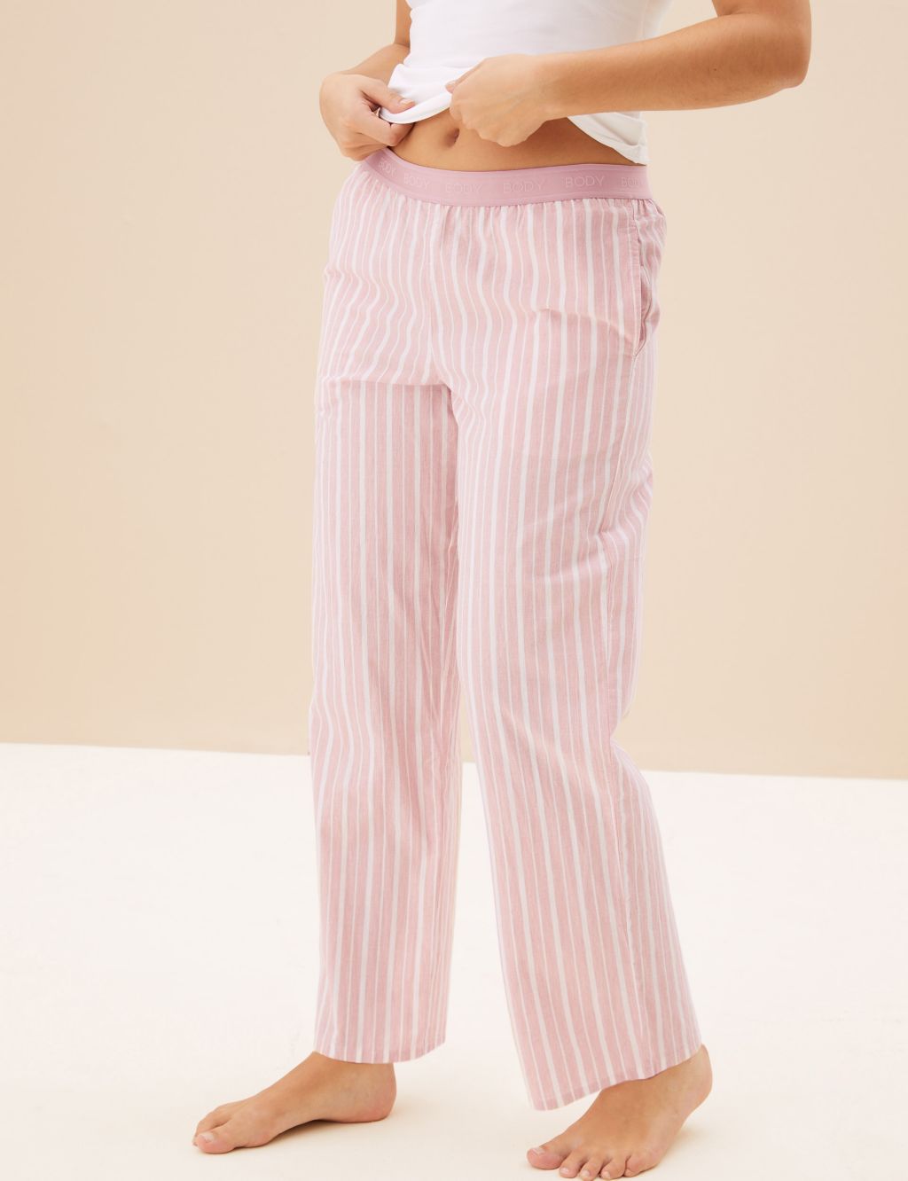 2pk Cool Comfort™ Cotton Pyjama bottoms image 2