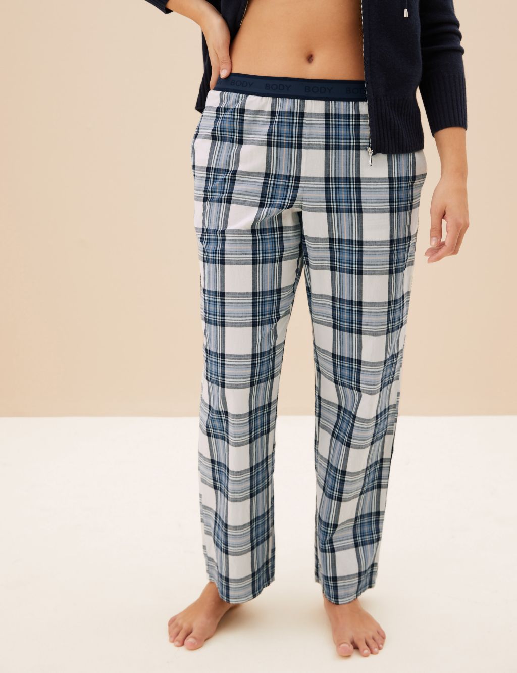 2pk Cool Comfort™ Cotton Pyjama bottoms image 2