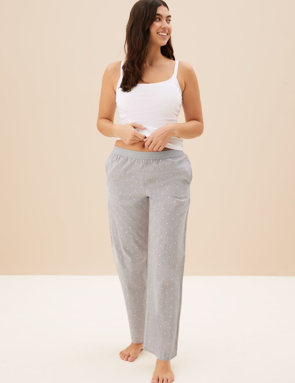 2pk Cool Comfort™ Cotton Pyjama bottoms image 5