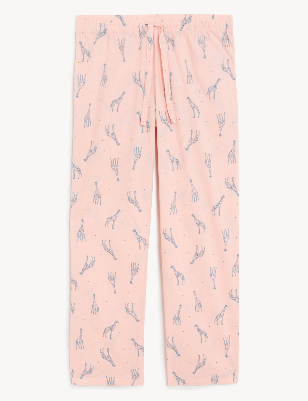 Pure Cotton Giraffe Print Pyjama Bottoms