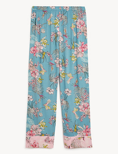 Floral Print Pyjama Bottoms