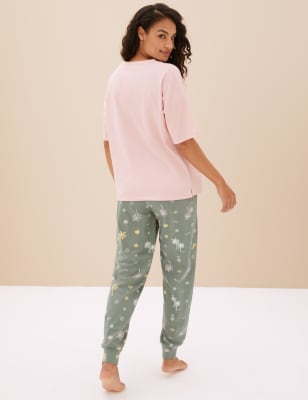 Cuffed bottom pyjama set new arrivals