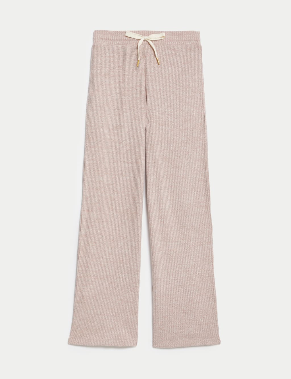 Cosy Waffle Lounge Wide Leg Trousers image 2