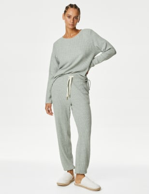 Cosy Lounge Waffle Joggers