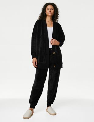 

Womens M&S Collection Fleece Lounge Joggers - Black, Black