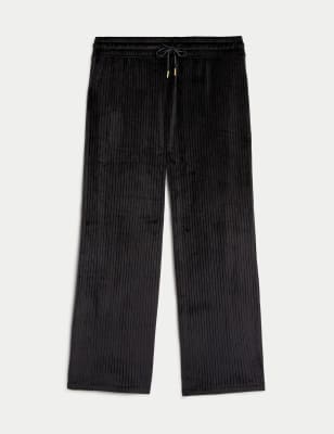 Flexifit™ Velour Ribbed Pyjama Bottoms