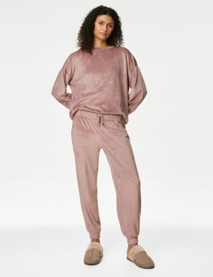 M&s store velour joggers