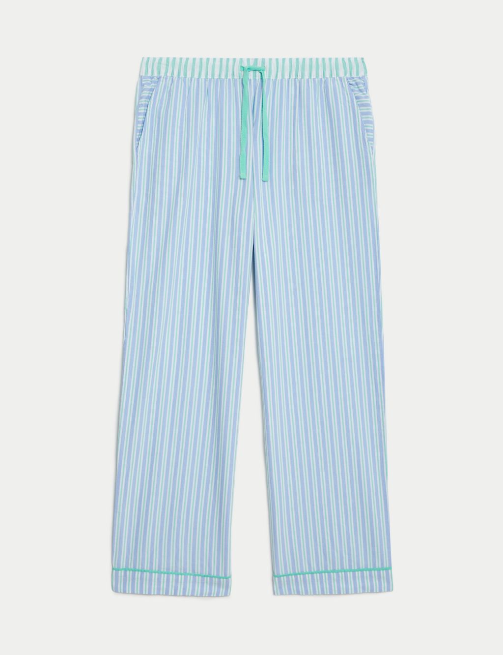Cool Comfort™ Pure Cotton Striped Pyjama Bottoms