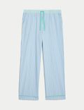 Bas de pyjama 100&nbsp;% coton à rayures, doté de la technologie Cool Comfort™