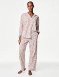 Pijama Cool Confort™ 100% algodón floral