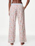 Bas de pyjama 100&nbsp;% coton à motif fleuri, doté de la technologie Cool Comfort™
