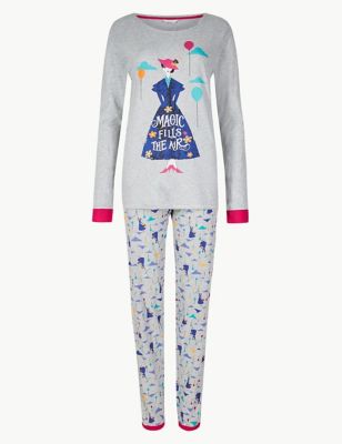 Pure Cotton Mary Poppins Pyjama Set | M&S Collection | M&S