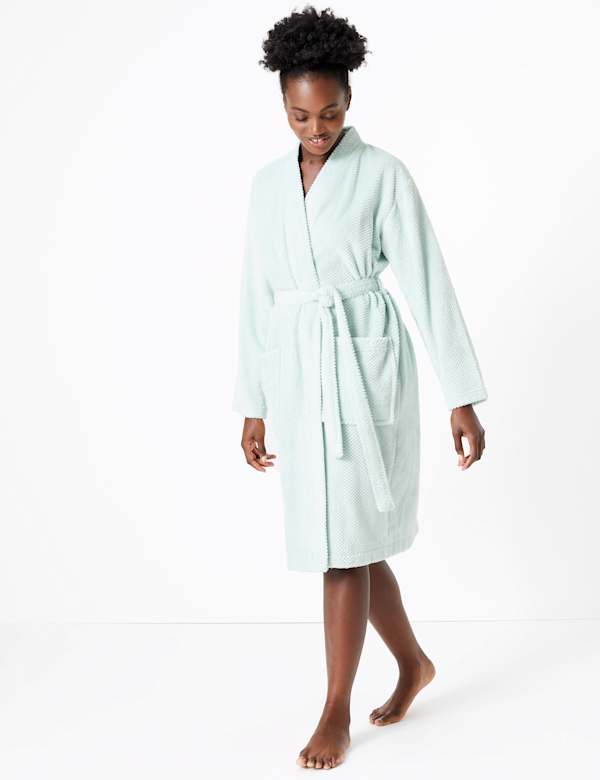 Fleece Dressing Gown