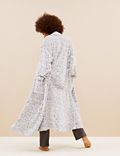 Fleece Carved Dressing Gown