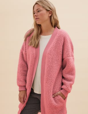 Pink cardigan clearance marks and spencer