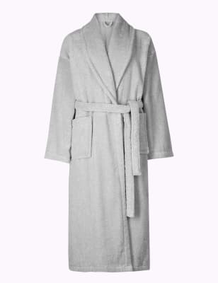 Pure Cotton Towelling Dressing Gown | M&S Collection | M&S