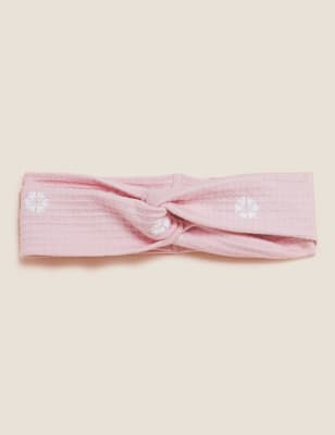 

M&S Collection Bata 100% algodón gofrada con cinturónWomens - Soft Pink, Soft Pink