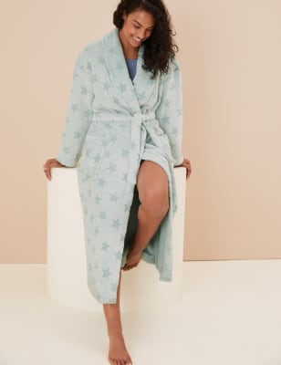 Marks and spencer outlet ladies fleece dressing gowns