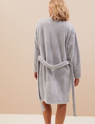 Fleece Short Dressing Gown