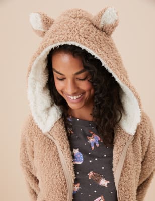 Cat shop ears hoodie