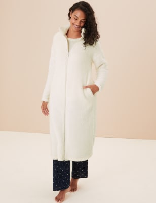 Marks and spencer clearance button up dressing gown