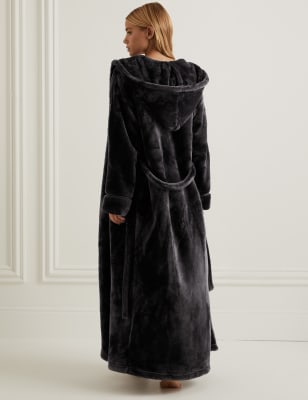 Marks and spencer outlet fleece dressing gown