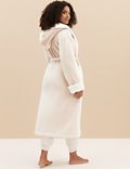 Premium Borg Lined Long Dressing Gown