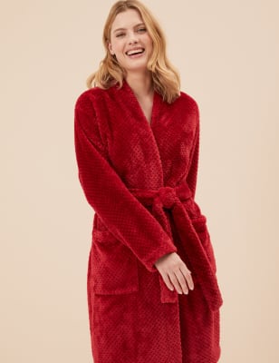 Short deals dressing gown