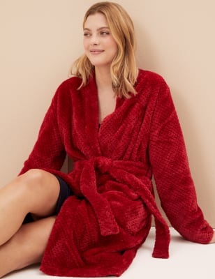 Marks and spencer outlet ladies fleece dressing gowns