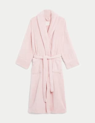 m & s towelling robe