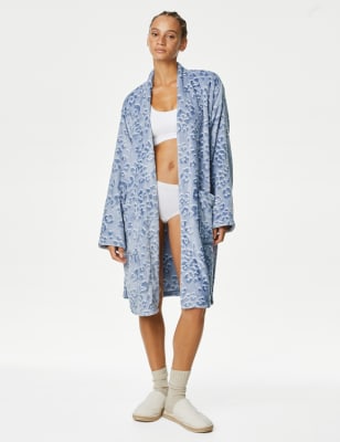 M&s ladies fleece dressing gowns sale