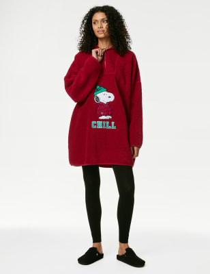 Fleece Snoopy Lounge Hoodie