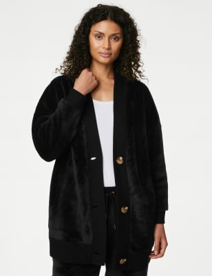 Fleece Lounge Cardigan - AU