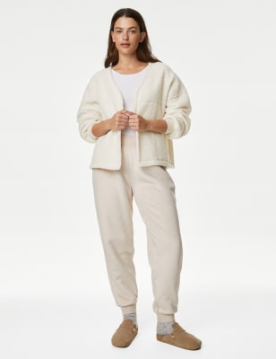 Fleece Lounge Cardigan