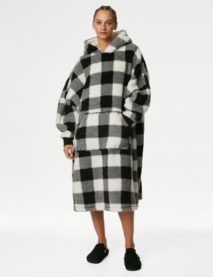 Women's Fleece Oversized Family Christmas Hoodie