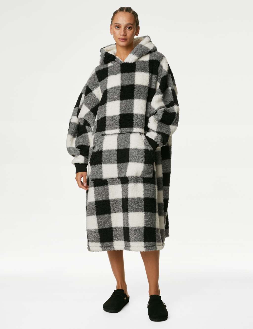 Women's Fleece Oversized Family Christmas Hoodie image 1